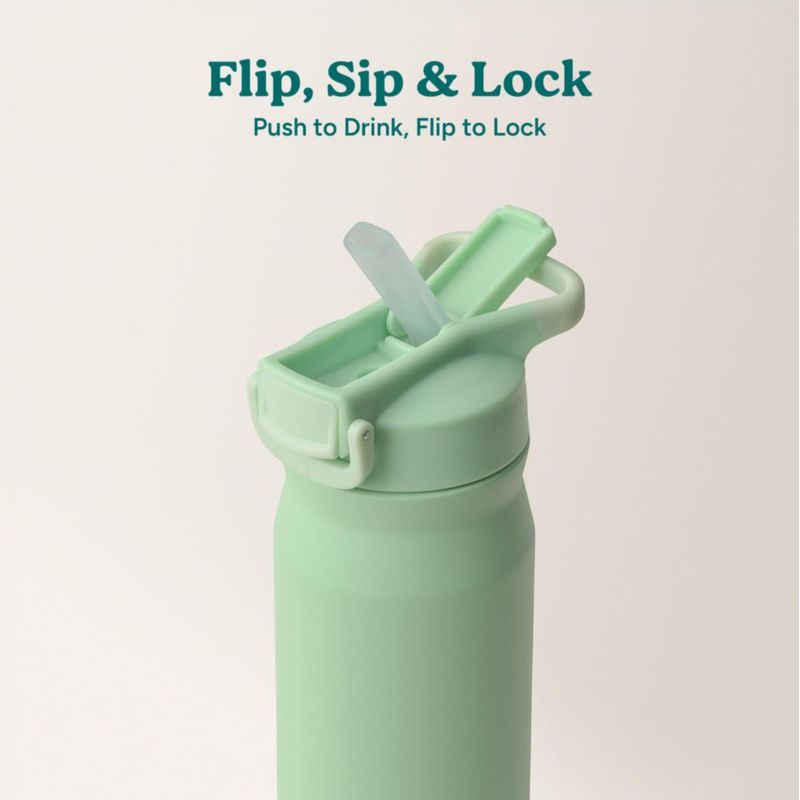 Botella REDUCE 680 ml Aislada con Tapa Flip‑Top para Matcha