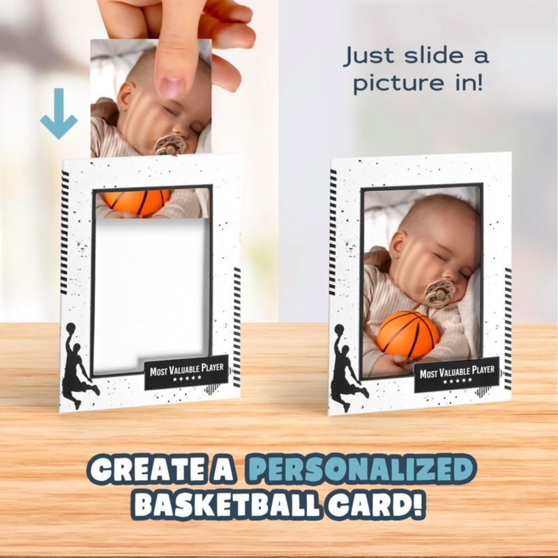 Kit de Huellas de Mano Smart and Sporty con Balón de Baloncesto – Regalo