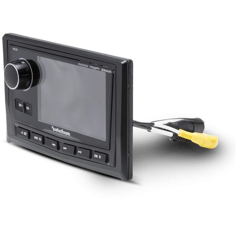Rockford Fosgate PMX-8DH Punch Marine Controlador de Función Completa con Cable y Pantalla TFT de 5"