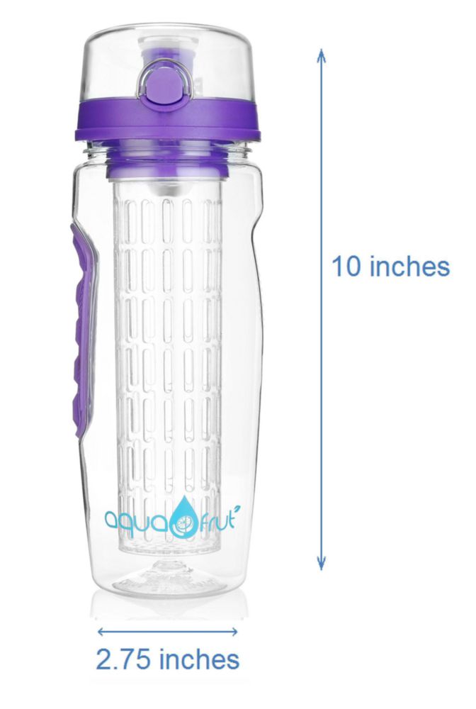 Botella Aquafrut 950 ml Tritan con Infusor de Frutas