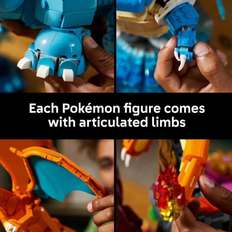 Set de Construcción LEGO Pokémon 72153 Venusaur Charizard
