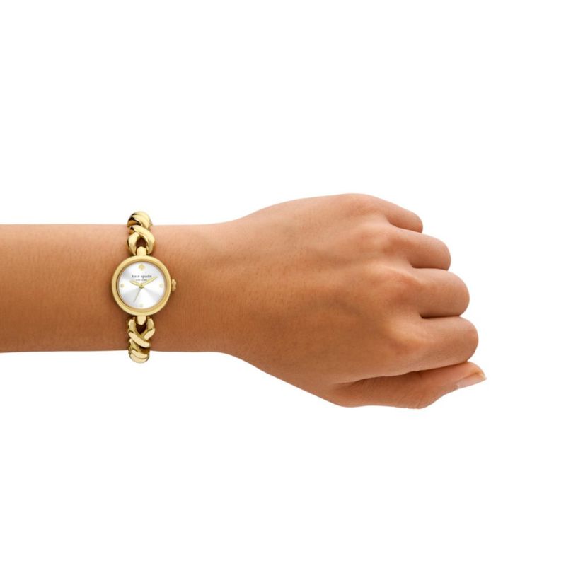 Reloj Kate Spade New York Monroe de 24 mm en acero inoxidable dorado