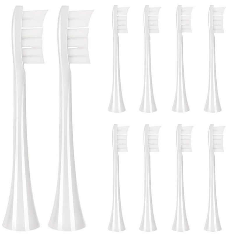 Cabezales de cepillo eléctrico SAVTMVAS - Pack de 10 (blanco)