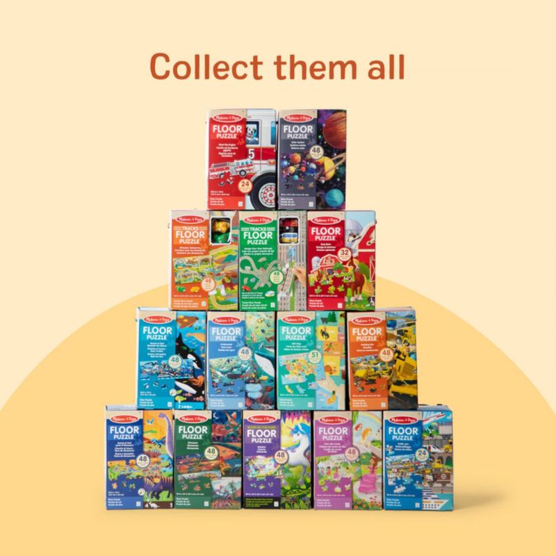 Rompecabezas de suelo Melissa & Doug de 48 piezas - Dinosaurios
