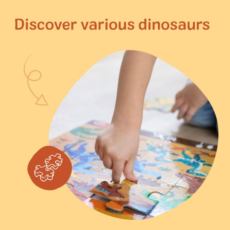 Rompecabezas de suelo Melissa & Doug de 48 piezas - Dinosaurios
