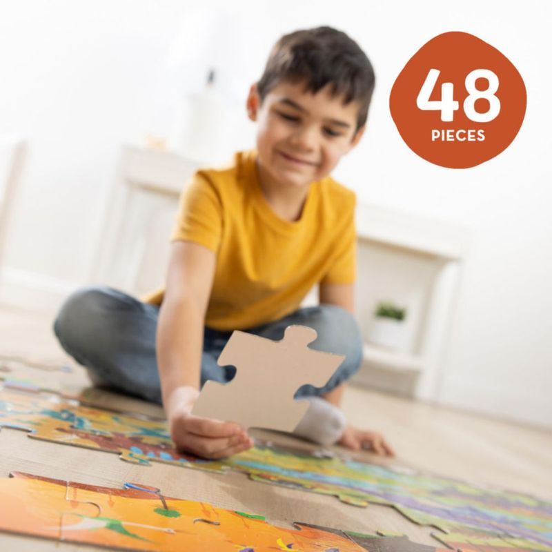 Rompecabezas de suelo Melissa & Doug de 48 piezas - Dinosaurios