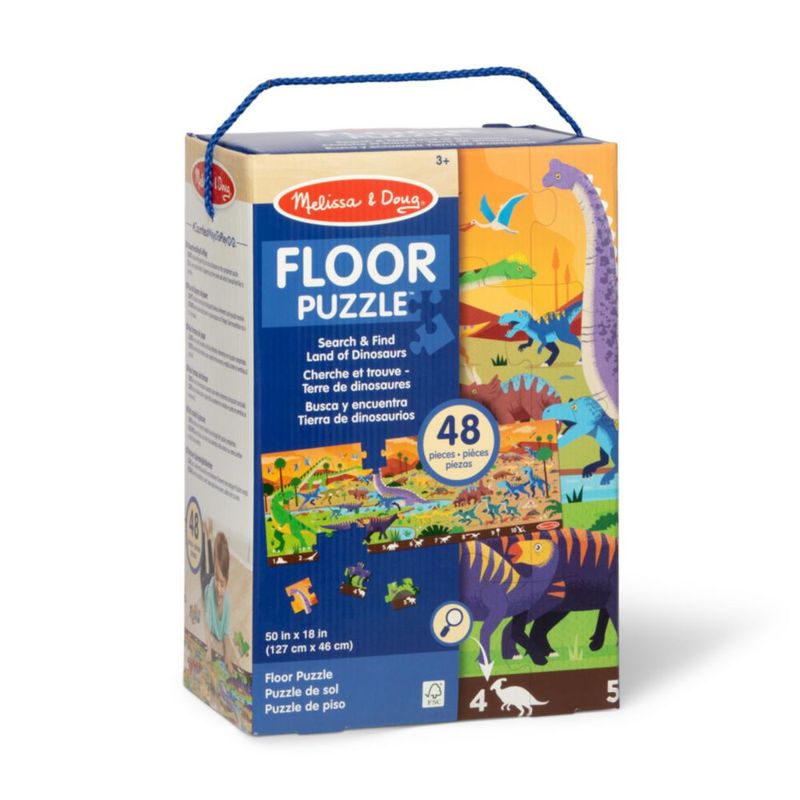 Rompecabezas de suelo Melissa & Doug de 48 piezas - Dinosaurios