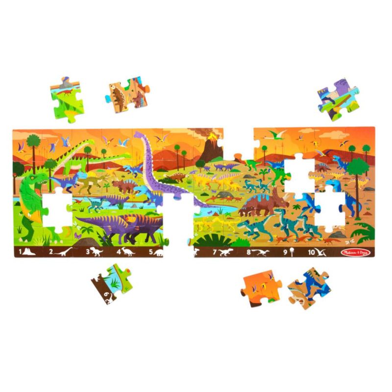 Rompecabezas de suelo Melissa & Doug de 48 piezas - Dinosaurios
