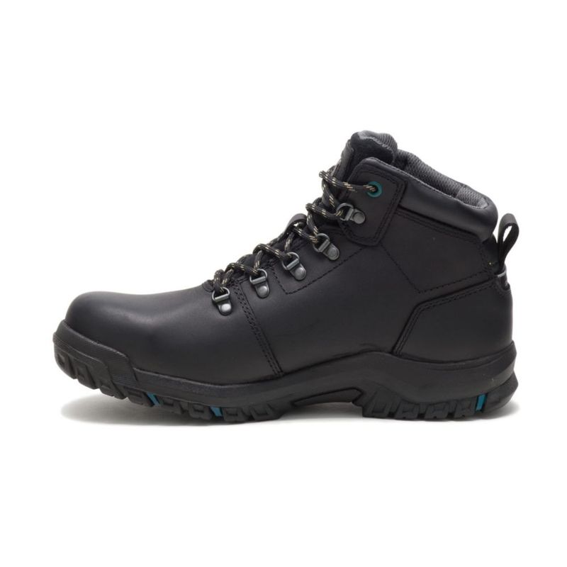 Bota CAT Mujer Mae Impermeable con Punta de Acero 24 cm