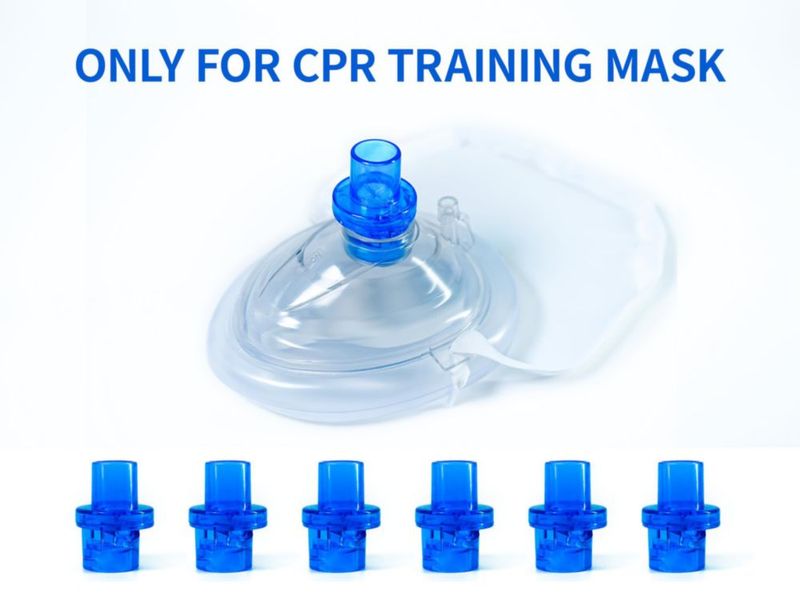 Válvulas de entrenamiento para RCP Sepanda 100 piezas unidireccional azul