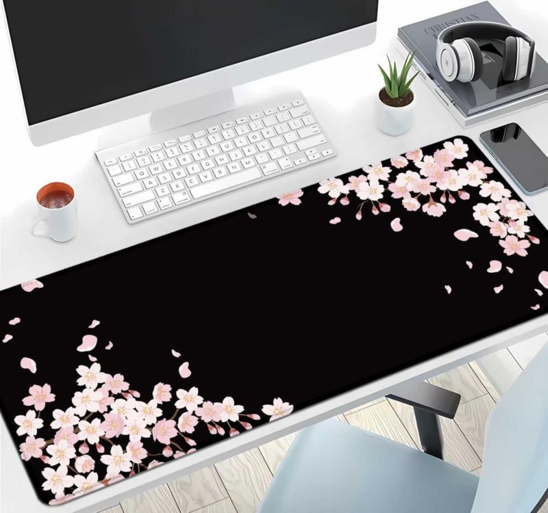Alfombrilla para ratón IMAYONDIA 80x30 cm Sakura Cerezo en flor