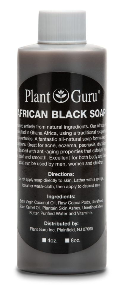 Jabón Negro Líquido Plant Guru 120 ml Ghana