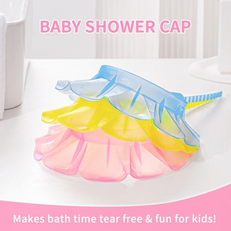 Gorro de baño kair para bebé de silicona 31-48 cm