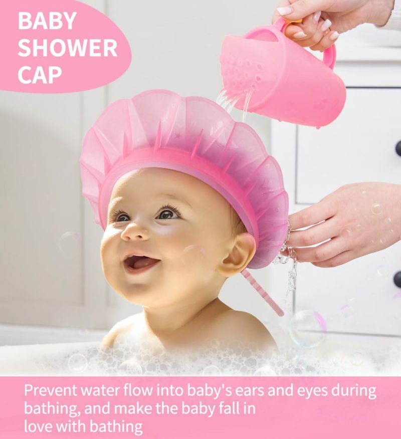 Gorro de baño kair para bebé de silicona 31-48 cm