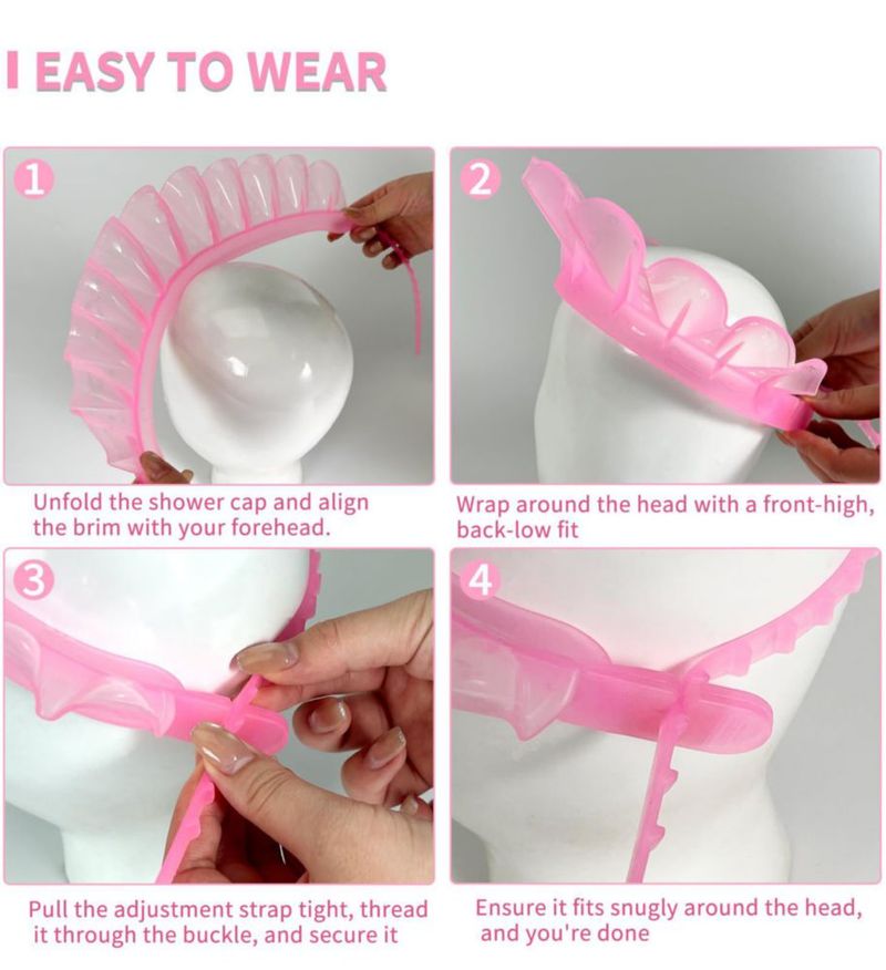 Gorro de baño kair para bebé de silicona 31-48 cm