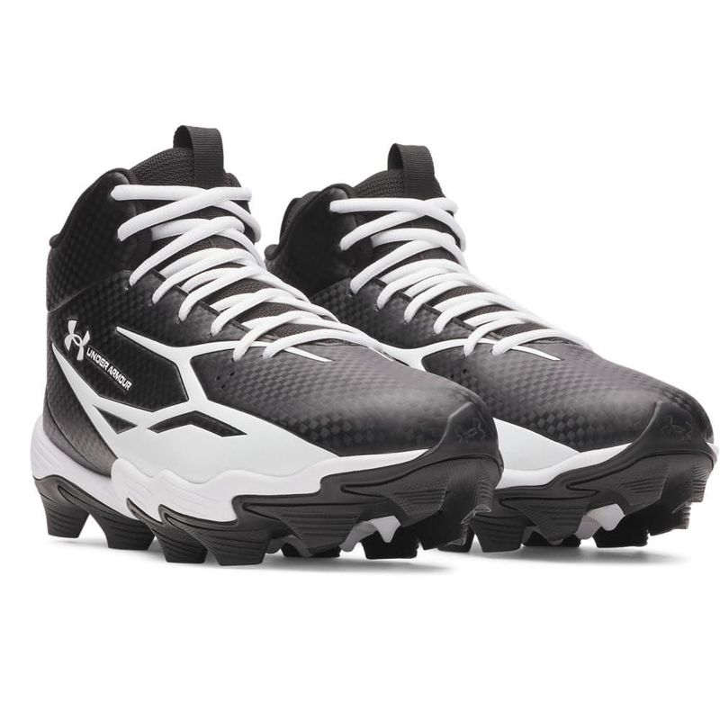 Botas de fútbol americano Under Armour 32 cm negro