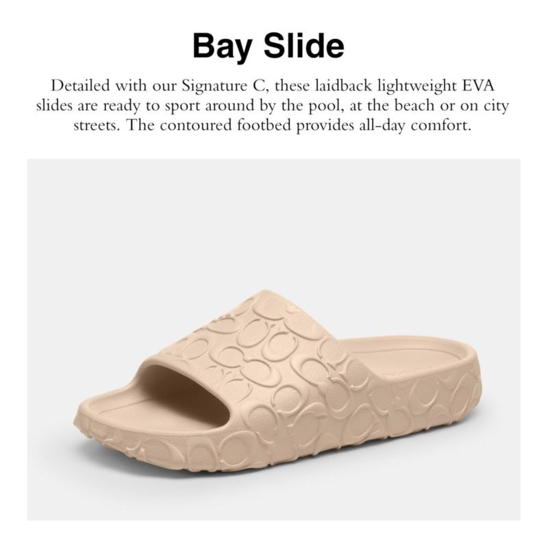 Sandalia Coach Bay Slide EVA ligera