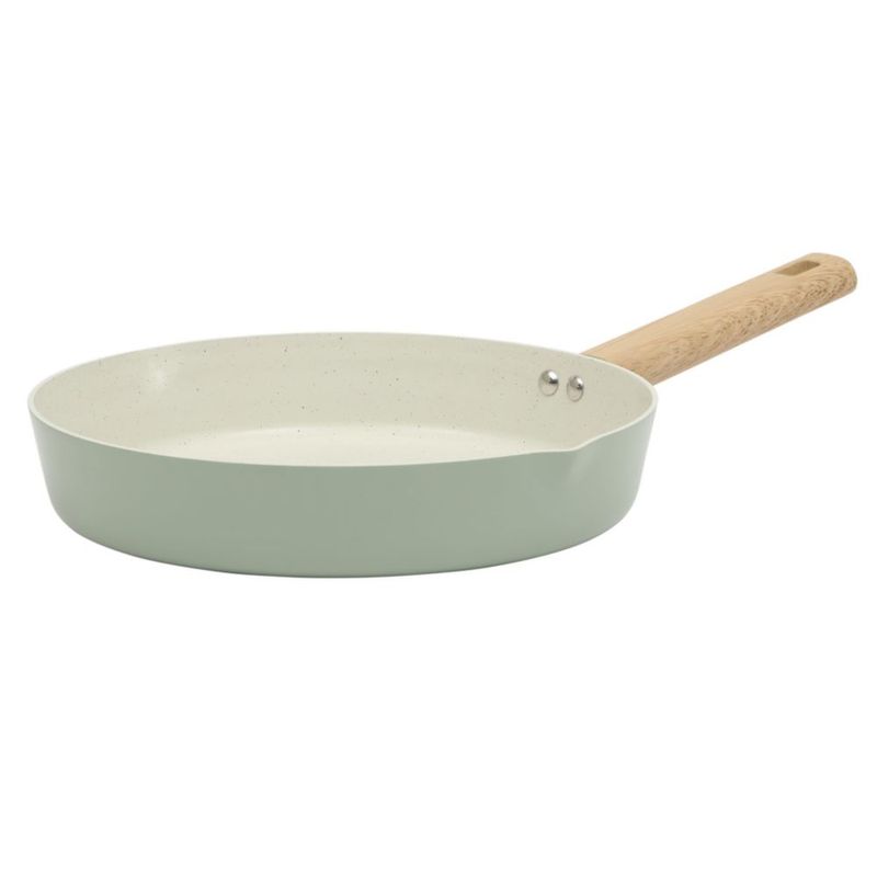Sartén Gibson Home 28 cm Cerámica Antiadherente Verde Salvia