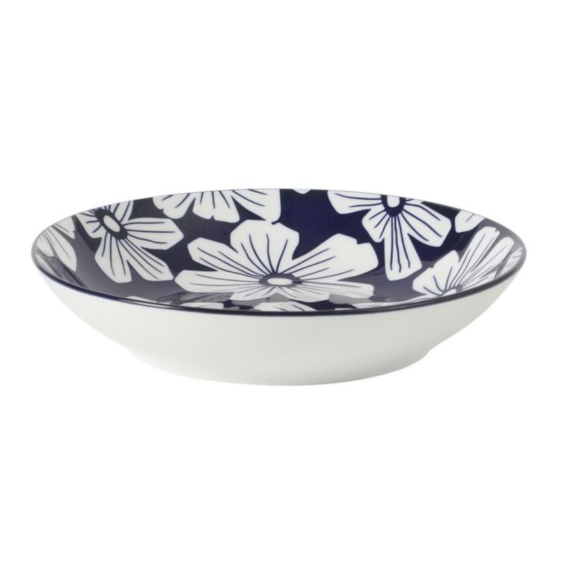 Juego de 4 tazones de 20 cm con diseño floral – Gibson Home