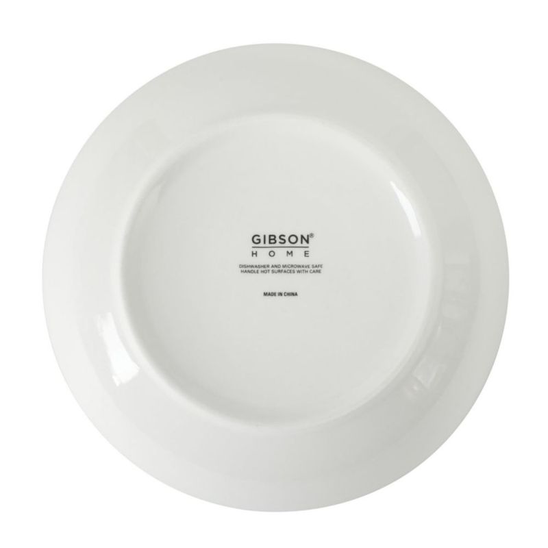 Juego de 4 tazones de 20 cm con diseño floral – Gibson Home