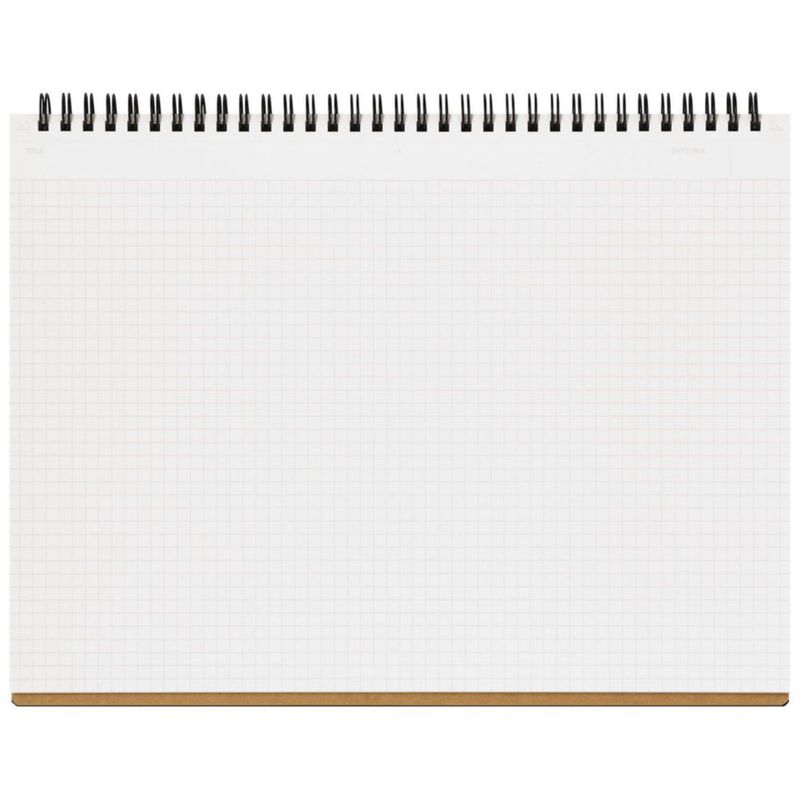 Maruman Mnemosyne Cuaderno de espiral A4 21x29 cm sin líneas