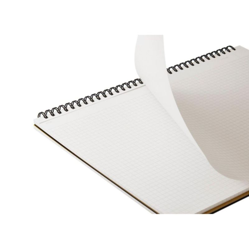 Maruman Mnemosyne Cuaderno de espiral A4 21x29 cm sin líneas