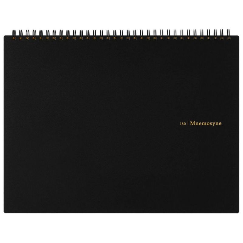 Maruman Mnemosyne Cuaderno de espiral A4 21x29 cm sin líneas