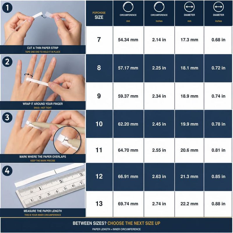 Anillo POPCHOSE talla 9 de silicona negro con borde escalonado