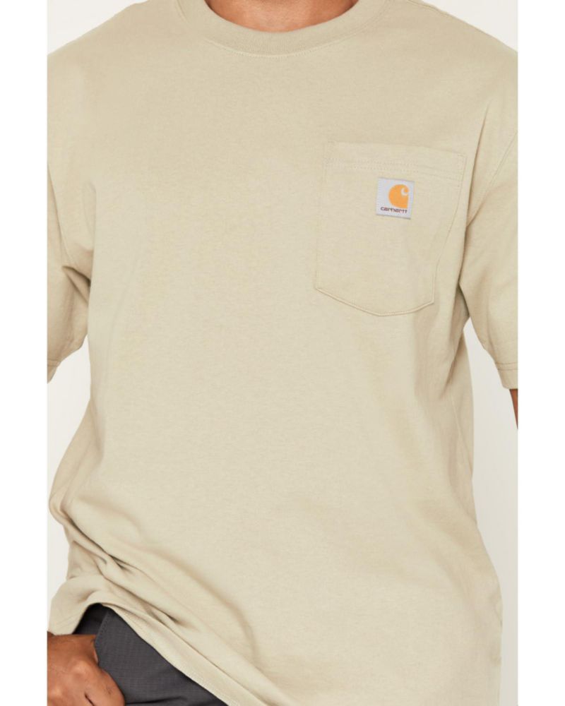 Camiseta Carhartt K87 XXL Fatiga Desgastada