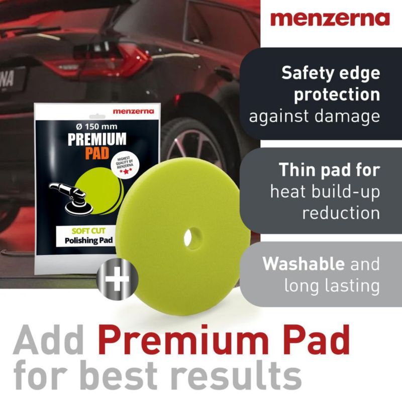 Pulimento y sellador 2 en 1 Menzerna Black Gloss & Protect 237 ml
