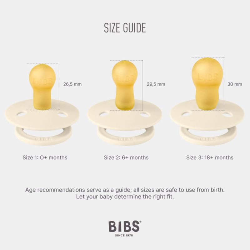 Baberos para Chupete Pack de 2 unidades 6+ meses Menta Nórdica/Lago
