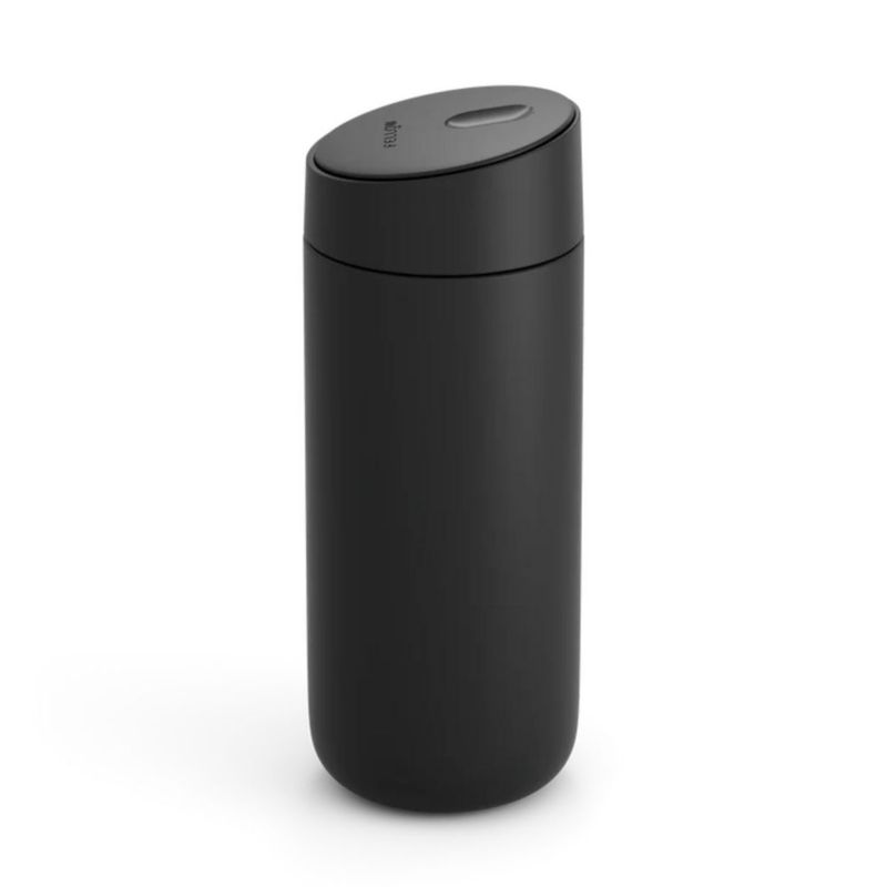 Taza de viaje Fellow 454 ml negro mate con interior cerámico