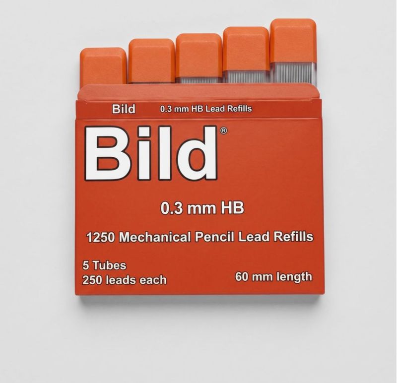Recambios de mina para portaminas Bild 03 mm HB – Pack mega de 1 250 unidades