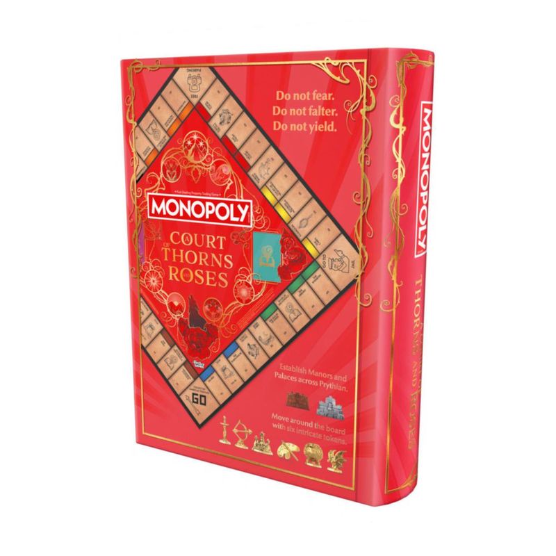 Monopoly: Edición A Court of Thorns and Roses para Adultos | Licencia Oficial | Inspirado en la Serie Bestseller | 17+ años | 2-6 jugadores