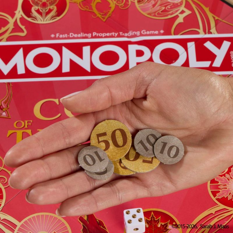 Monopoly: Edición A Court of Thorns and Roses para Adultos | Licencia Oficial | Inspirado en la Serie Bestseller | 17+ años | 2-6 jugadores