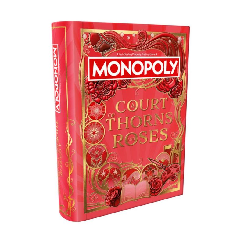 Monopoly: Edición A Court of Thorns and Roses para Adultos | Licencia Oficial | Inspirado en la Serie Bestseller | 17+ años | 2-6 jugadores