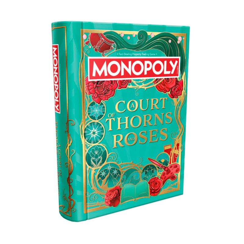 Monopoly: Edición Especial de A Court of Thorns and Roses – Juego de Mesa para Adultos | Licencia Oficial | +17 años | de 2 a 6 jugadores