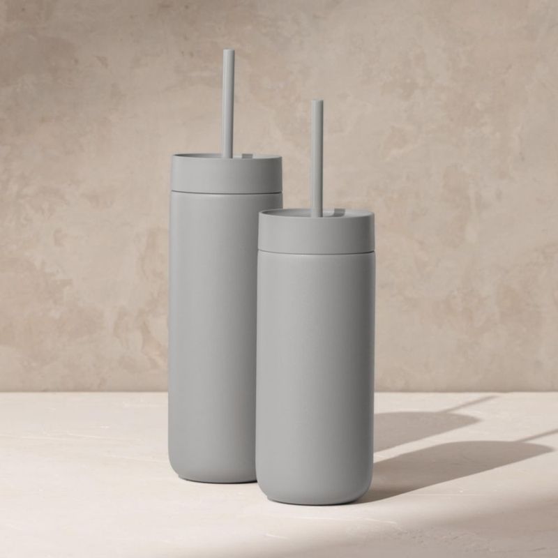Vaso de Bebida Fellow 568 ml con Tapa y Sorbete