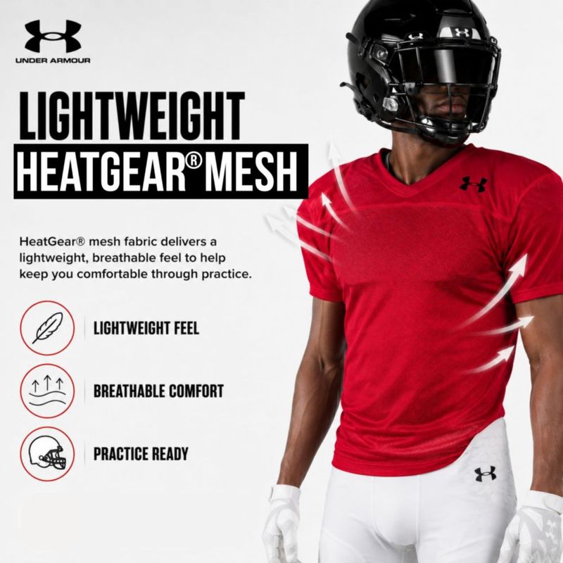 Camisa Under Armour Talla Pequeña Rojo