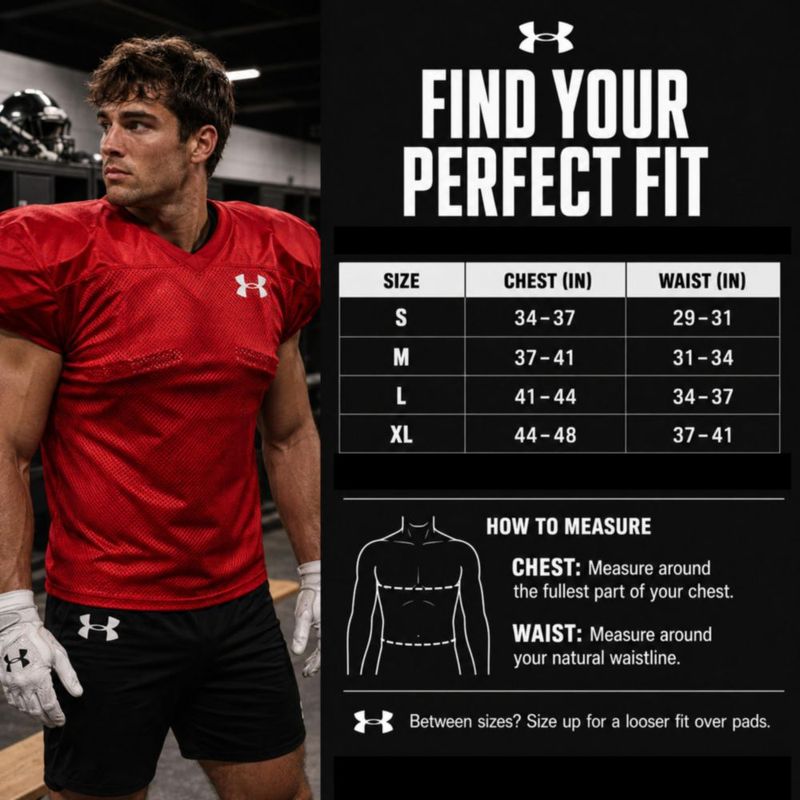 Camisa Under Armour Talla Pequeña Rojo