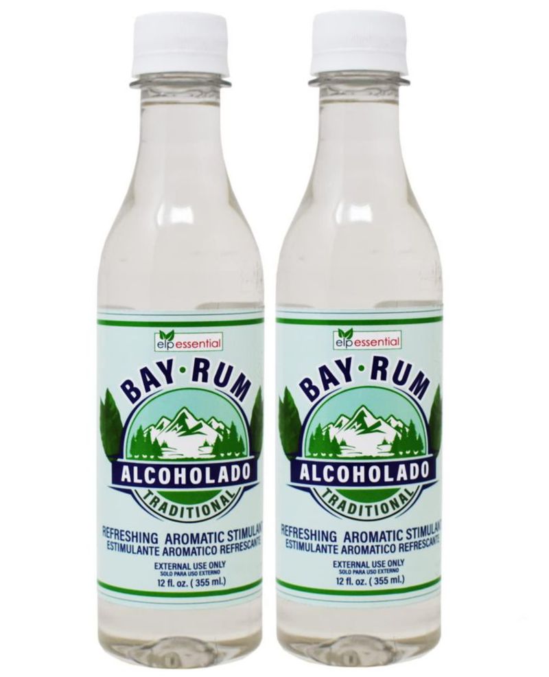 After Shave EASY LOOK Alcoholado Bay Rum 355 ml Pack de 2
