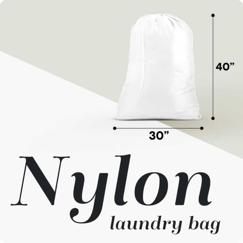 Bolsa de lavandería extra grande Handy Laundry 76 cm x 102 cm de nylon resistente