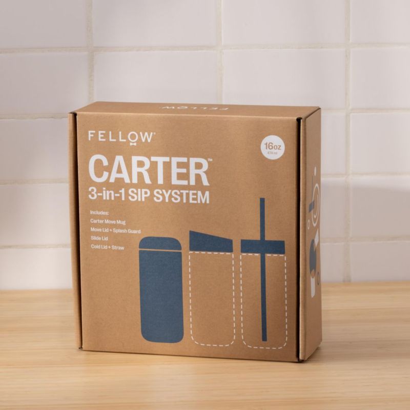 Taza de Viaje Fellow Carter 454 ml 3 en 1 Cerámica