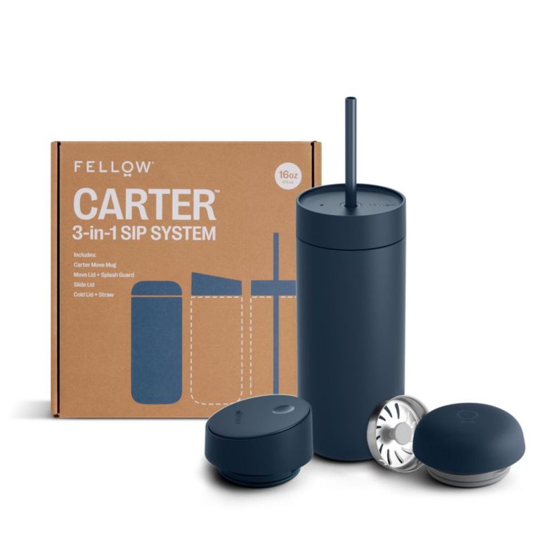 Taza de Viaje Fellow Carter 454 ml 3 en 1 Cerámica