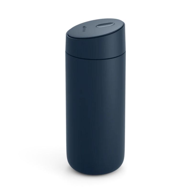 Taza de viaje Fellow 454 ml azul piedra con revestimiento cerámico