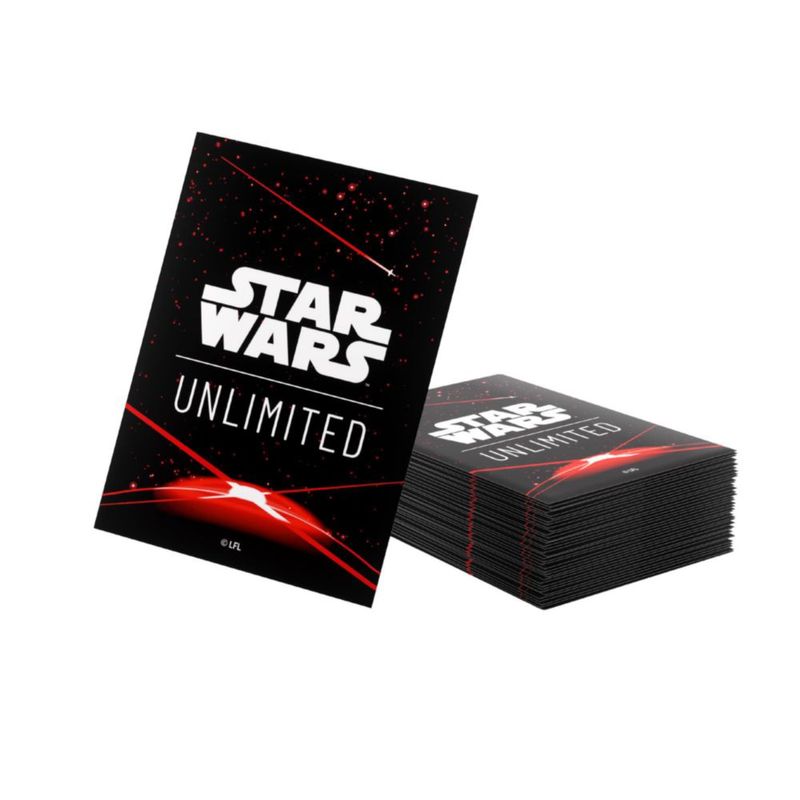 Fundas para cartas Gamegenic 66x92 mm Star Wars Space Red