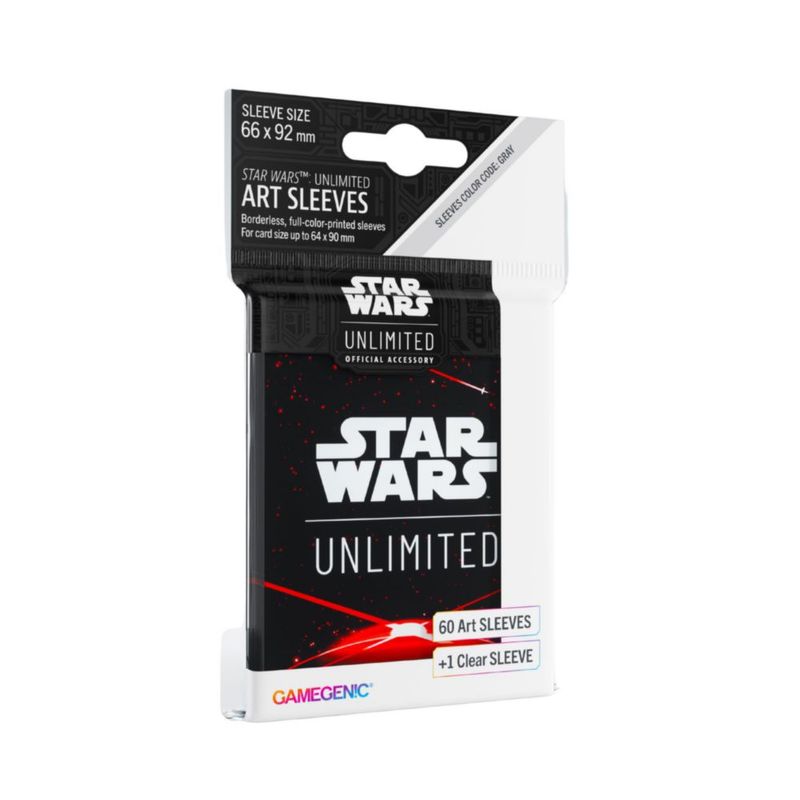 Fundas para cartas Gamegenic 66x92 mm Star Wars Space Red