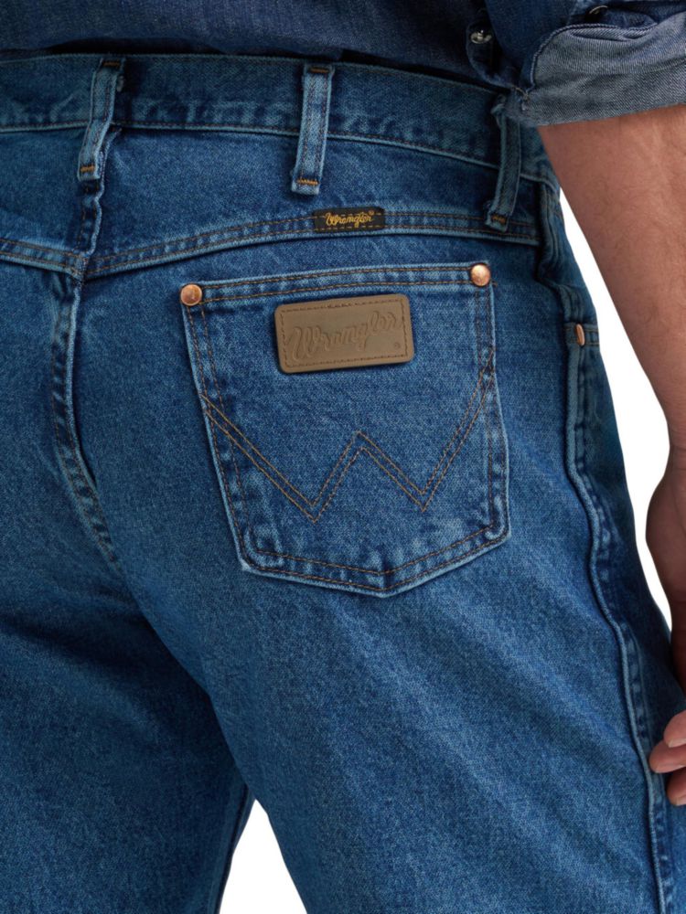 Wrangler Hombre 13MWZ Cowboy Cut Ajuste Original Jean Stonewashed 81 cm x 76 cm