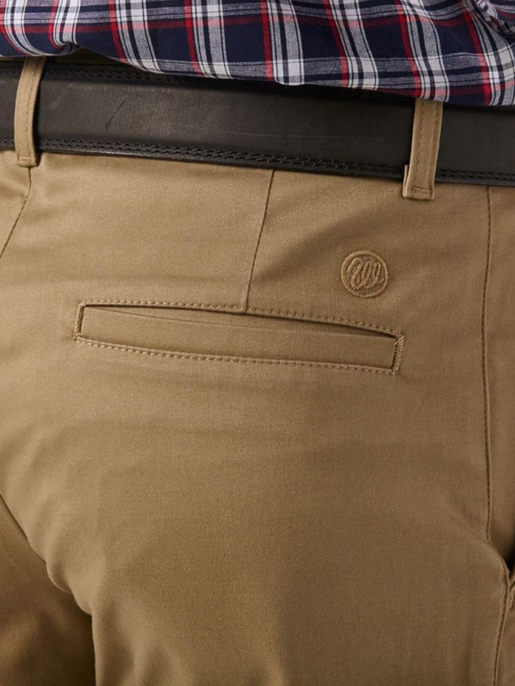 PANTALONES Wrangler 91 cm Caqui Corte Relajado