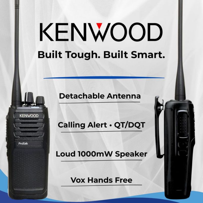 Kenwood ProTalk NX-P1200AVK Radio de Negocios VHF de 5 W Resistente 64 canales